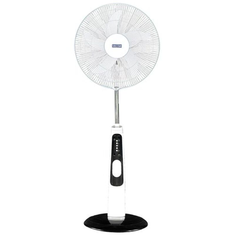 VENTILATEUR SOLSTAR RECHARGEABLE FAN16 RFS3006UWHSS