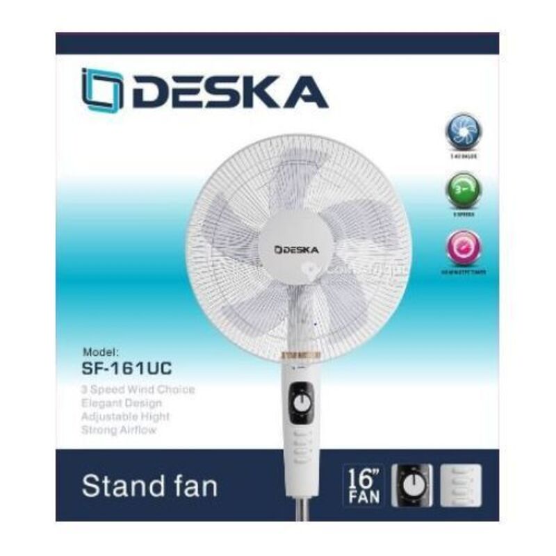 VENTILO DESKA AVEC COMMANDE 18 POUCE FS32RI