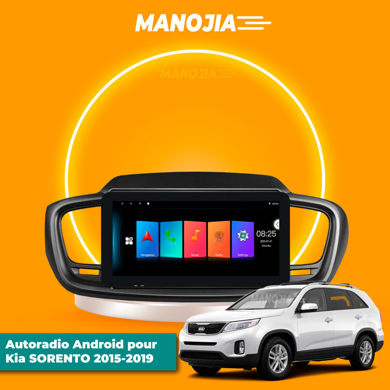 Autoradio Android pour Kia SORENTO 2015-2019
