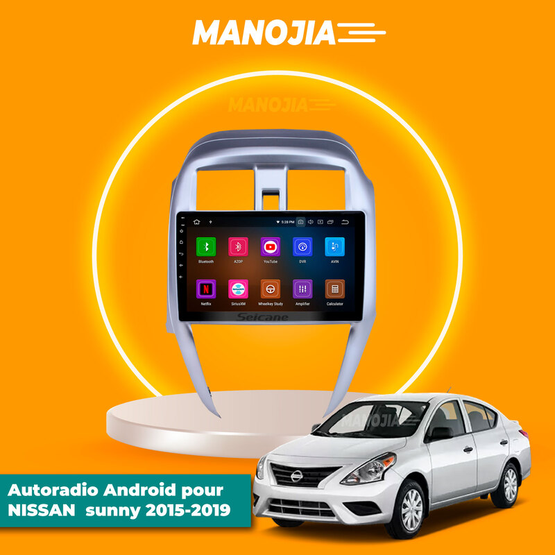 Autoradio Android pour NISSAN sunny 2015-2019