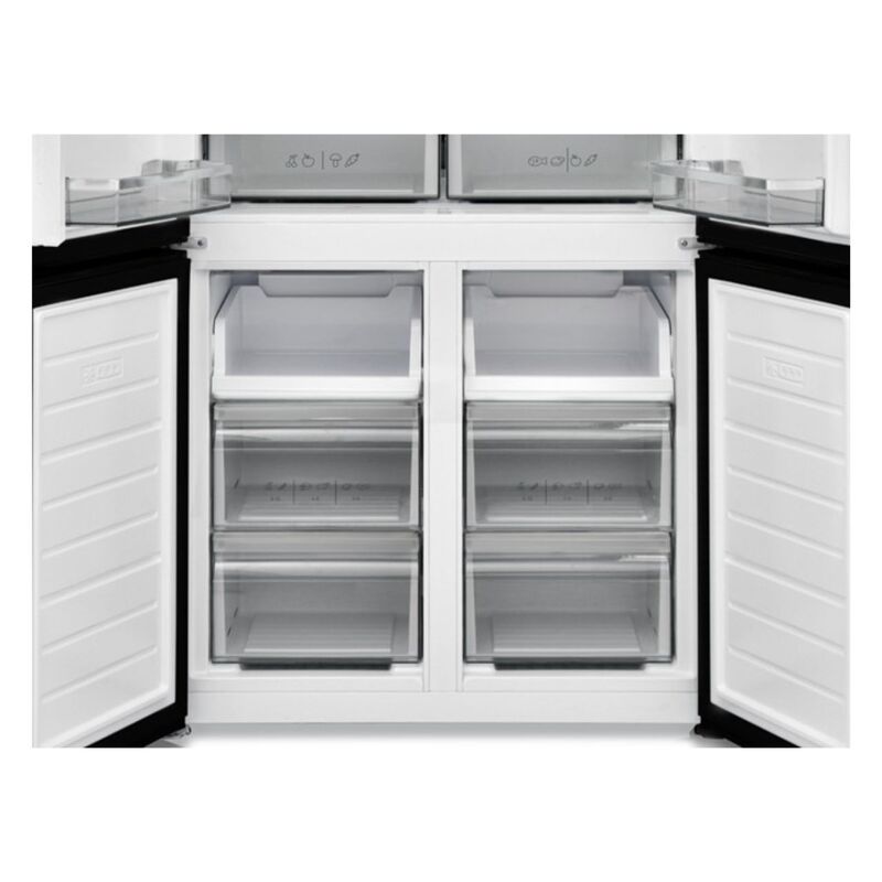 REFRIGERATEUR FINIX SIDE BY SIDE 620L 4PORTES NOFROST AVEC FONTAINE GRIS 620