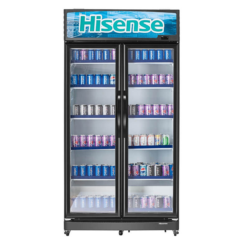 REFRIGERATEUR HISENSE VITRINE 2PORTES BEVERAGE COOLER FL-99WC