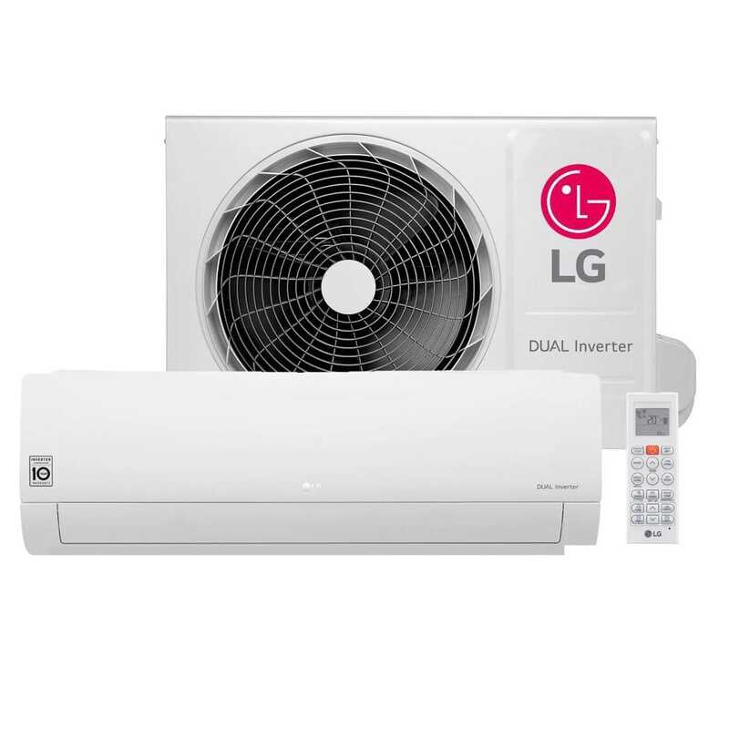 SPLIT LG 12000BTU 1.5CV DUAL INVERTER S4-Q12JAQAL