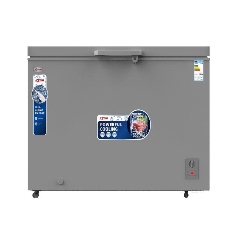 CONGELATEUR ASTECH HORIZONTAL 500LITRES SILVER CH500GM