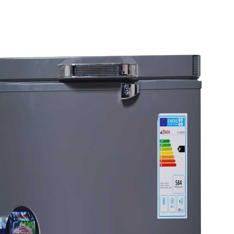 CONGELATEUR ASTECH HORIZONTAL 600LITRES SILVER CH600GM