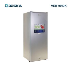 CONGELATEUR DESKA VERTICAL 6TIROIRS SILVER VER-191DK