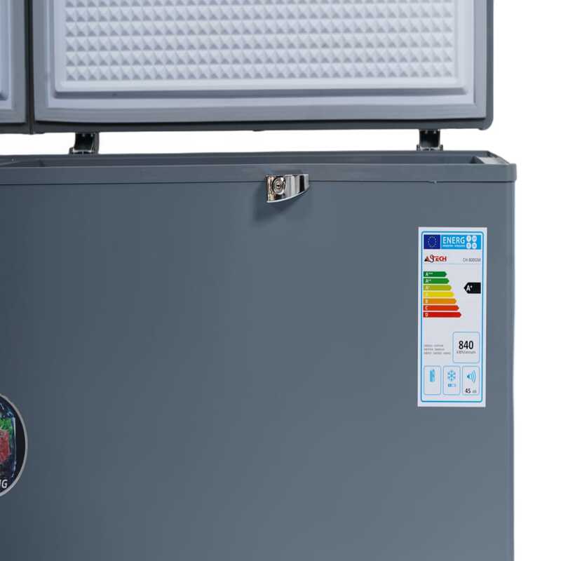 CONGELATEUR ASTECH HORIZONTAL 800LITRES SILVER CH800GM