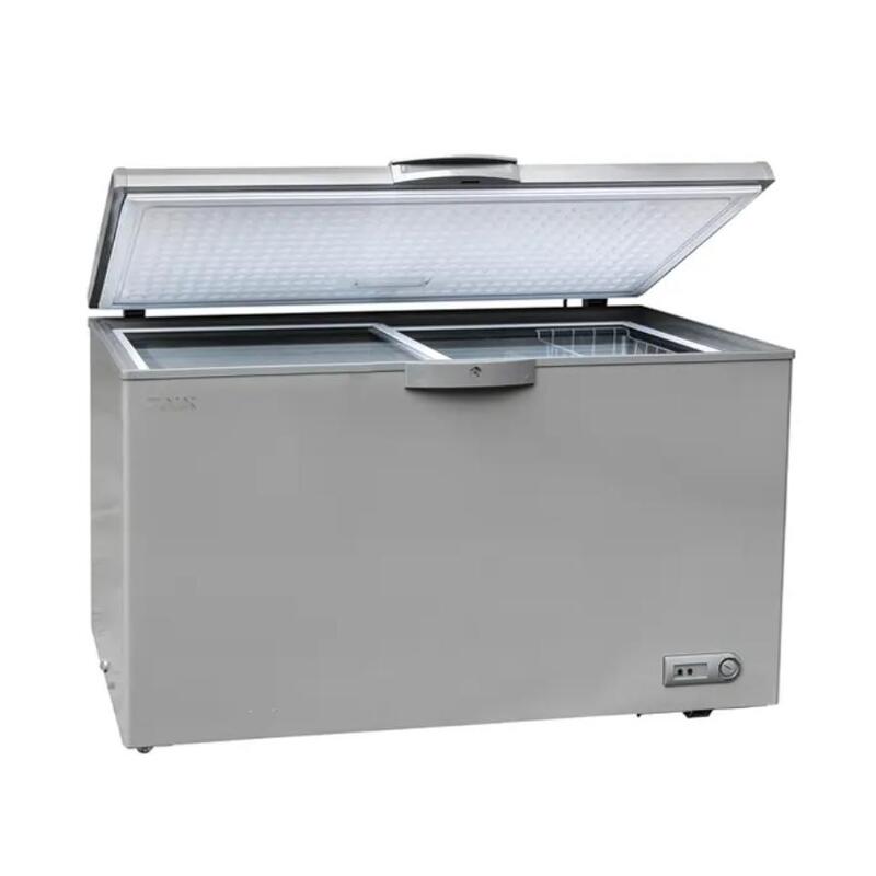 CONGELATEUR / REFRIGERATEUR FINIX HORIZONTAL 400LITRES SILVER BCDW-377