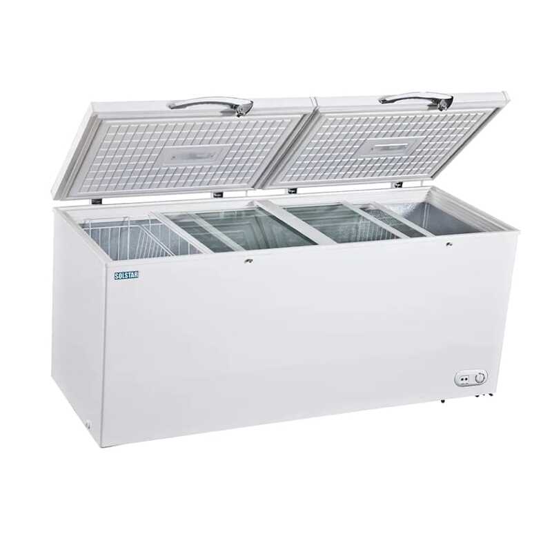 CONGELATEUR SOLSTAR HORIZONTAL 700LITRES BLANC CF-690