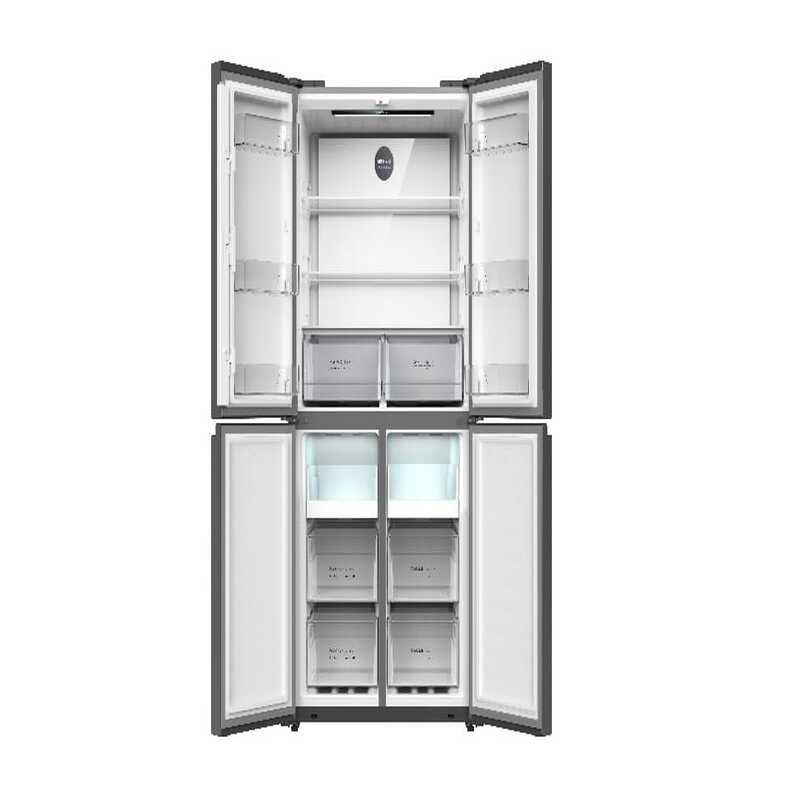 REFRIGERATEUR ASTECH SIDE BY SIDE 4PORTES NO FROST SILVER FSS673FD-IN