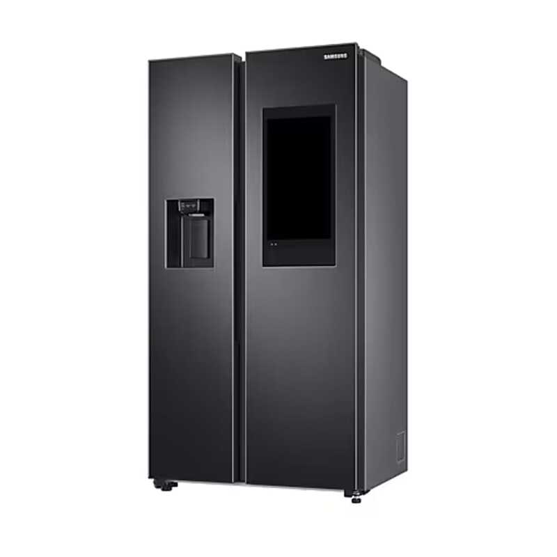 REFRIGERATEUR SAMSUNG SIDE BY SIDE FAMILY 2PORTES AVEC DIST, GLACON ET ECRAN NOIR RS6HA8891B1