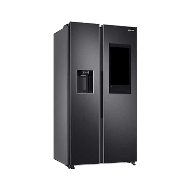 REFRIGERATEUR SAMSUNG SIDE BY SIDE FAMILY 2PORTES AVEC DIST, GLACON ET ECRAN NOIR RS6HA8891B1