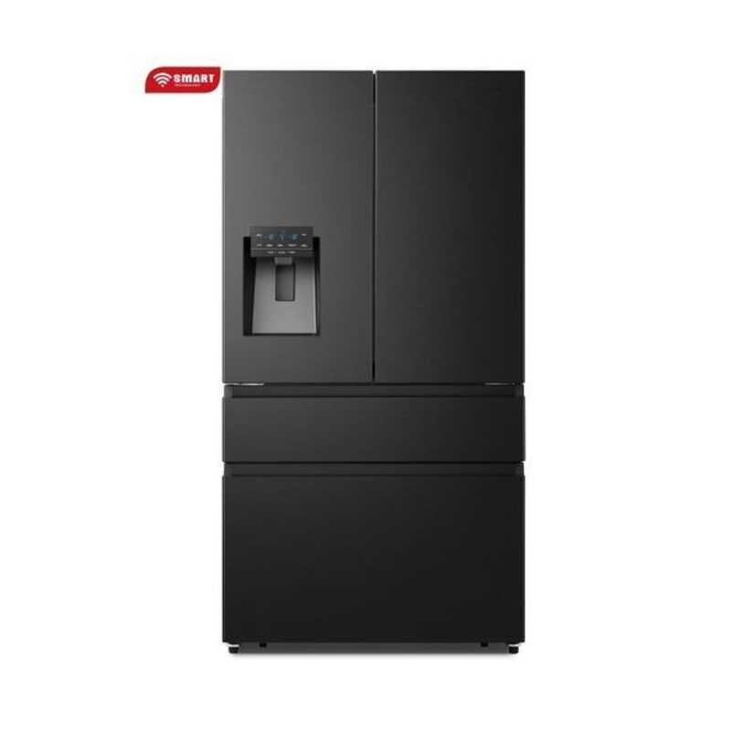 REFRIGERATEUR SMART TECHNOLOGY SIDE BY SIDE 4PORTES DISTRIBUTEUR D'EAU ETGLACON STR-630WIH
