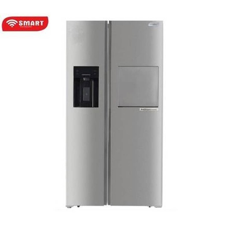 REFRIGERATEUR SMART TECHNOLOGY SIDE BY SIDE ET GLACON 2PORTES 556L