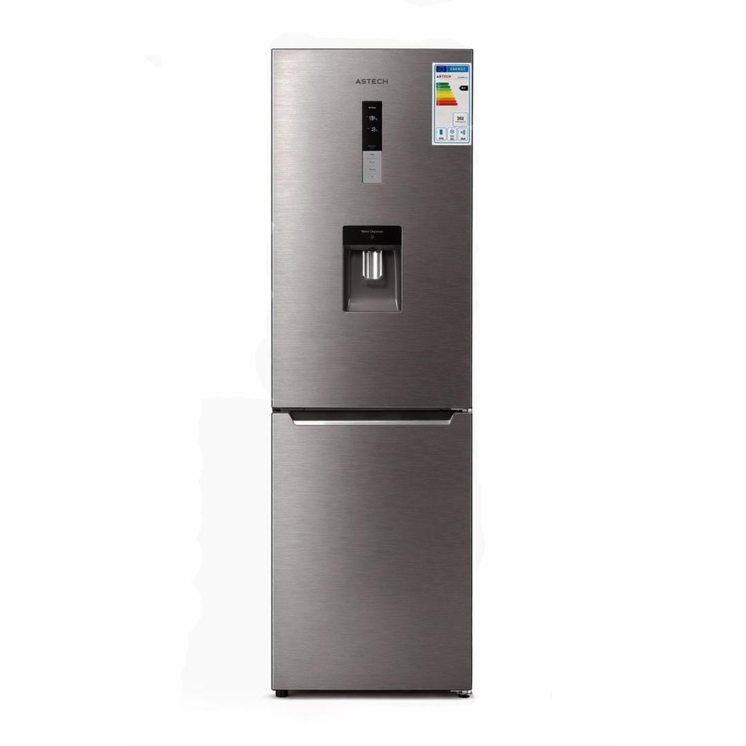 REFRIGERATEUR ASTECH COMBINE 3TIROIRS 322LITRES NO FROST AVEC FONTAINE SILVER FC378INO-OG