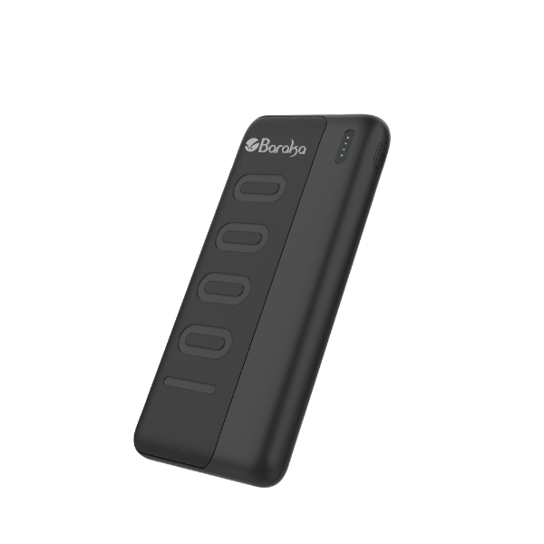 Power Bank 10000mAh Noir Avec 1 Entrée Micro/Type-C Et 2 Sorties USB – Image 2