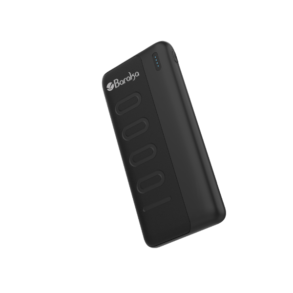 Power Bank 10000mAh Noir Avec 1 Entrée Micro/Type-C Et 2 Sorties USB – Image 3