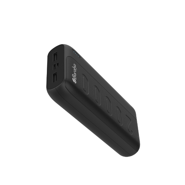 Power Bank 20000mAh Noir Avec 1 Entrée Micro/Type-C Et 2 Sorties USB – Image 5