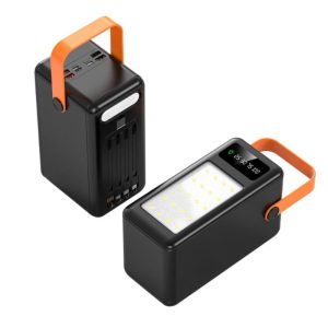 Power Bank 120000MAH Avec 1 Entrée Micro/Type-C Et 4 Sorties USB