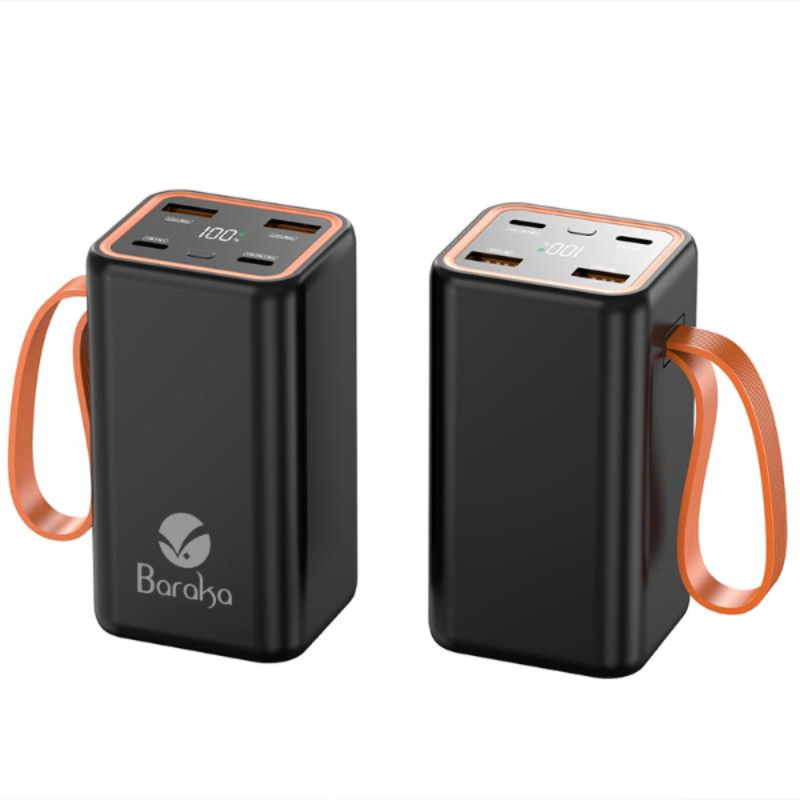 Power Bank 20000MAH Avec 1 Entrée Micro/Type-C Et 4 Sorties USB