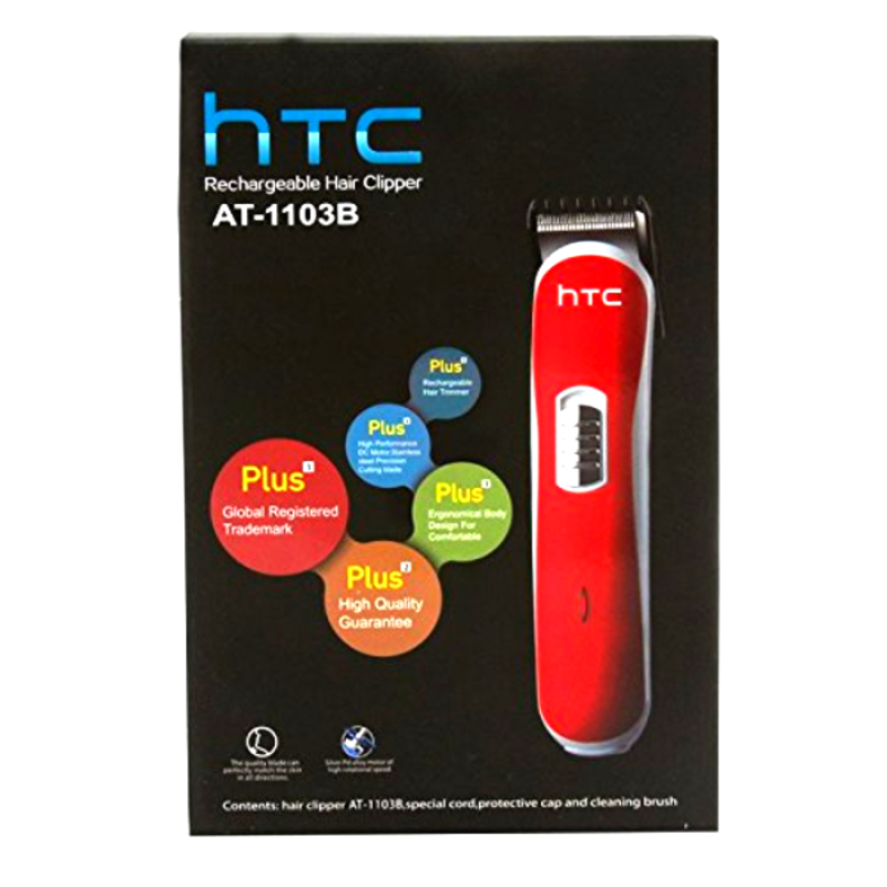 Tondeuse à cheveux rasoir rechargeable HTC AT-1103B