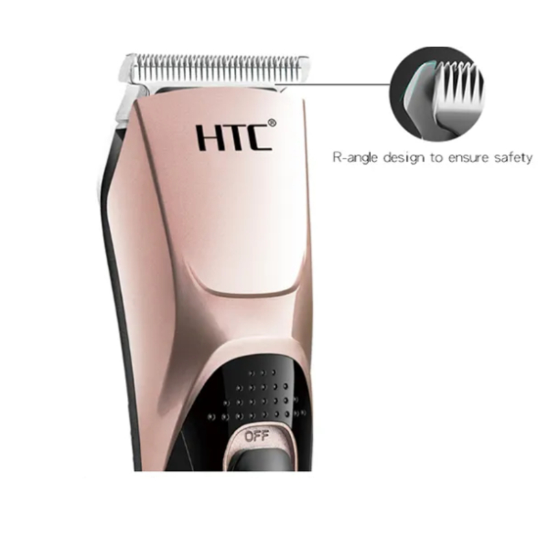 Tondeuse à cheveux électrique étanche pour hommes, kit de tondeuse à barbe, chargement USB HTC 228
