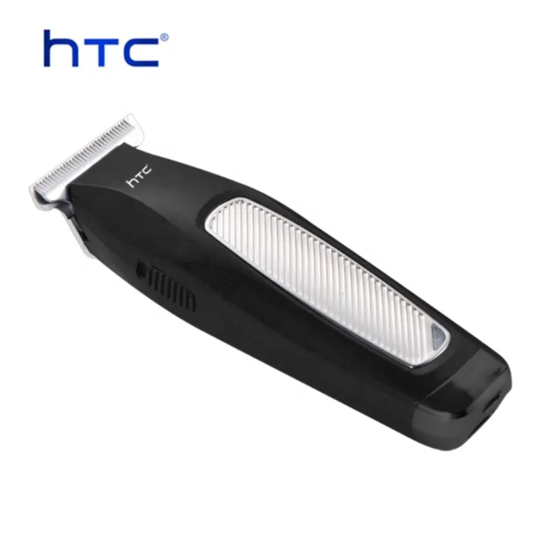 Tondeuse À Barbe Et Cheveux Professionnelle Sans Fil, Charge USB, Lame en T, Coupe Zéro, Avec Batterie Au Lithium, Forte Puissance HTC AT-229C
