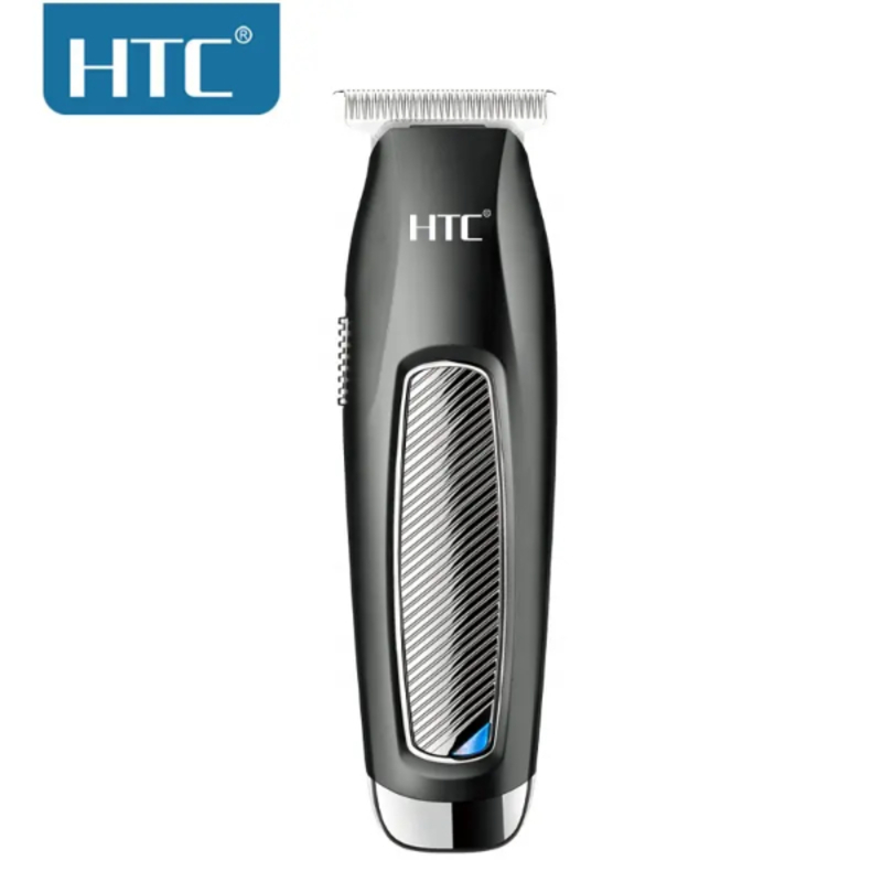 Tondeuse À Barbe Et Cheveux Professionnelle Sans Fil, Charge USB, Lame en T, Coupe Zéro, Avec Batterie Au Lithium, Forte Puissance HTC AT-229C
