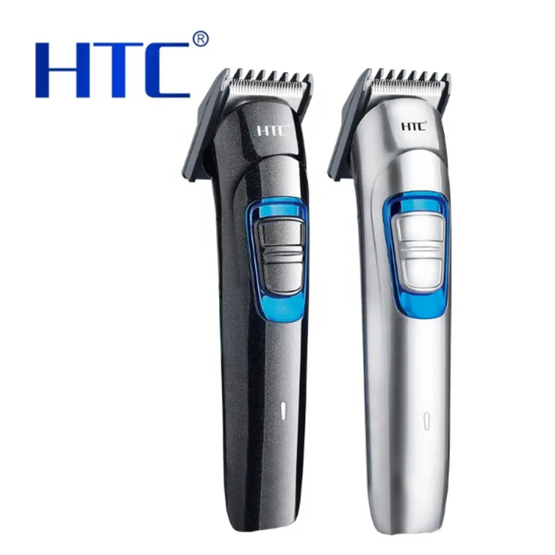 Mini Machine de Coupe de Cheveux Sans Fil Rechargeable, Rasage du Visage et Tondeuse à Cheveux HTC AT-526