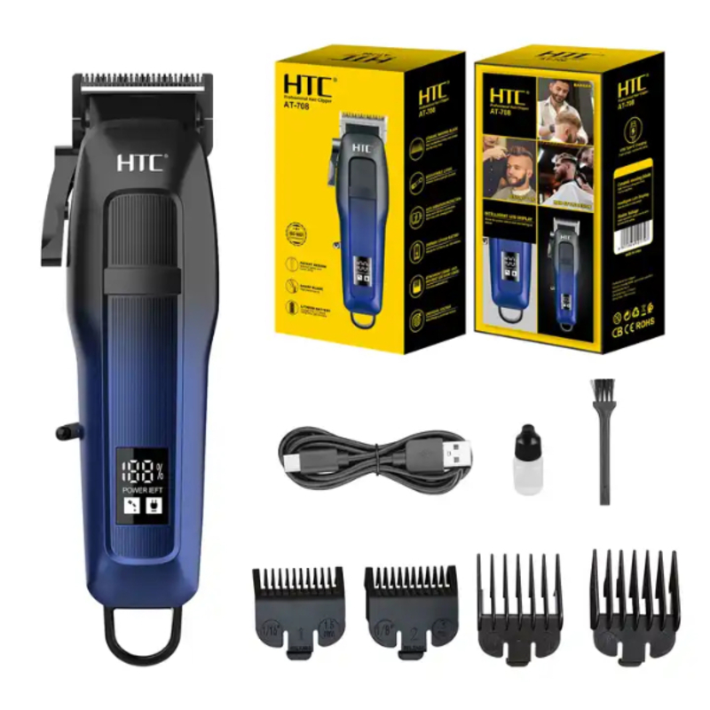 Tondeuse sans fil rechargeable HTC AT-708