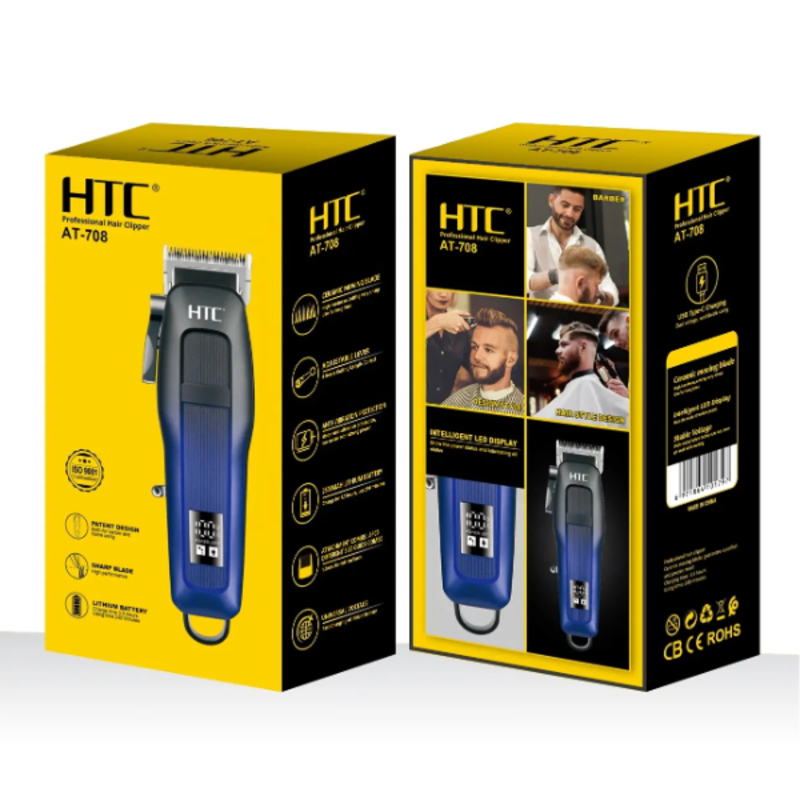 Tondeuse sans fil rechargeable HTC AT-708