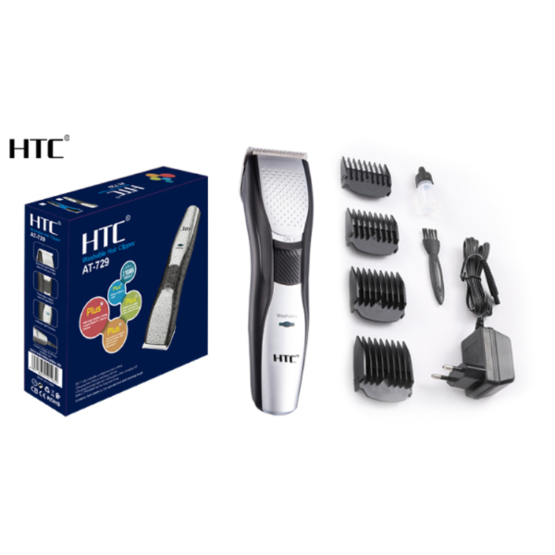 Tondeuse à Cheveux Professionnel Sans Fil Entièrement lavable HTC AT-729