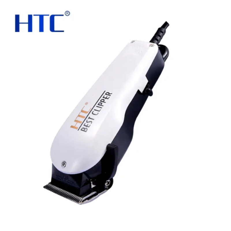 Tondeuse à Cheveux pour couper les cheveux, protection des couteaux, facile à utiliser et à nettoyer, accessoires de barbier confortables, HTC CT-102