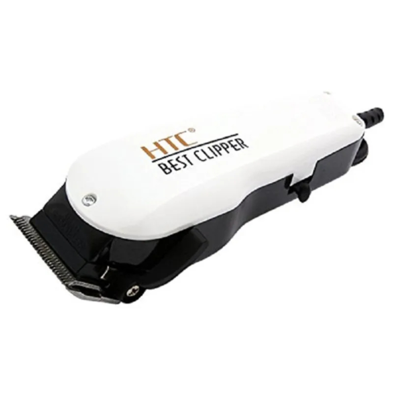 Tondeuse à Cheveux pour couper les cheveux, protection des couteaux, facile à utiliser et à nettoyer, accessoires de barbier confortables, HTC CT-102
