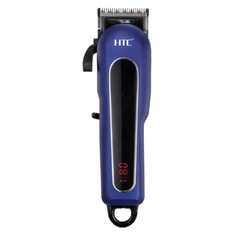 Tondeuse à cheveux Rechargeable, rasoir électrique professionnel pour hommes, coupe de cheveux, barbier HTC CT-8089