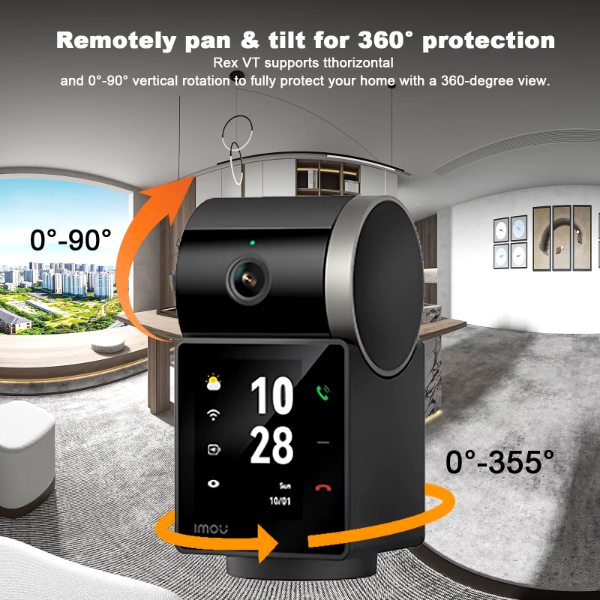 Imou - Caméra de sécurité pour interphone vidéo intérieur 5MP - IPC-S2VP-5M0WR – Image 4