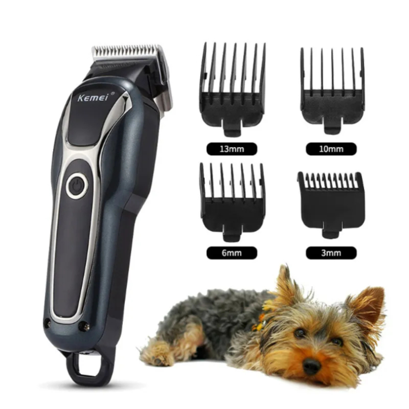 Tondeuse À Cheveux Électrique Rechargeable Pour Animaux De Compagnie, kit de Toilettage à cheveux pour animaux de compagnie KEMEI KM-1991