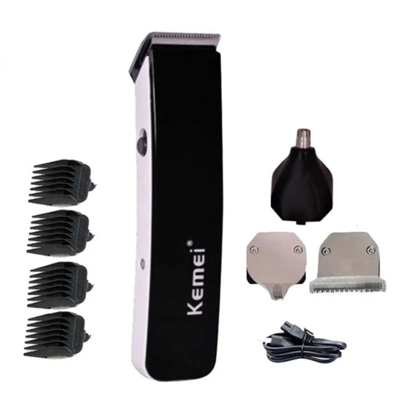 Tondeuse électrique multifonctionnelle 4 en 1 pour hommes et enfants, rasoir, kit de toilettage, pour éliminer les poils du nez KEMEI KM-3580