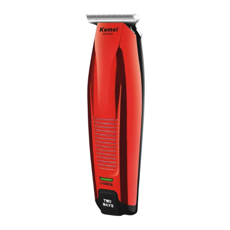 Tondeuse à Cheveux Professionnelle Rechargeable sans fil, 0mm, pour chauve, modélisation de précision, coupe de cheveux à faire soi-même KEMEI KM-5026