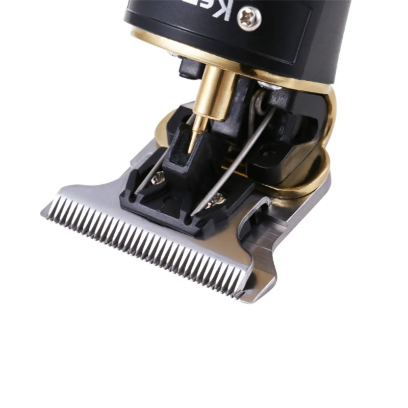 Tondeuse à cheveux professionnelle rechargeable USB KM-6267C, appareil pour couper les cheveux