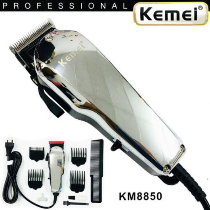 Tondeuse Filaire Cheveux et Barbe Kemei KM8850
