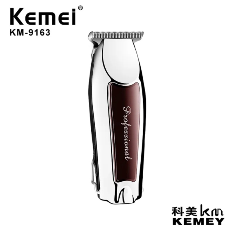 Tondeuse à cheveux sans fil Coupe-Cheveux aste injuste moteur barbier tondeuse à cheveux KEMEI KM-9163
