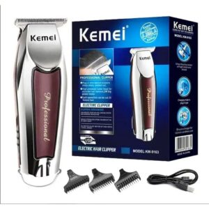 Tondeuse à cheveux sans fil Coupe-Cheveux aste injuste moteur barbier tondeuse à cheveux KEMEI KM-9163