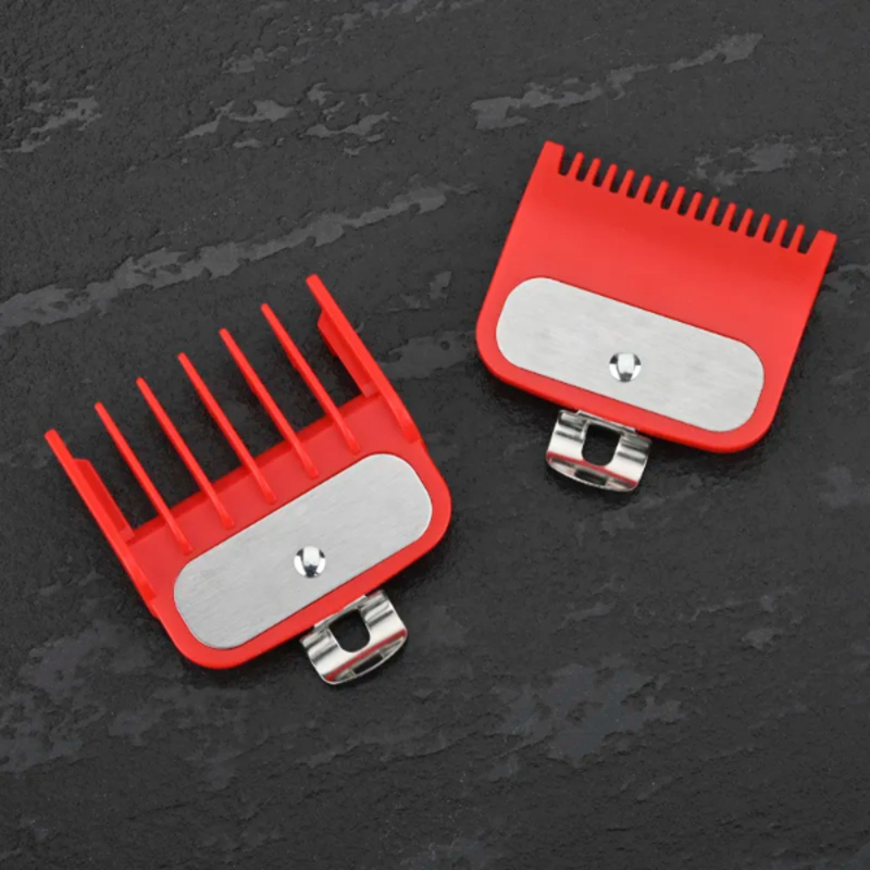 Tondeuse à Cheveux Rechargeable Tout En Métal Avec Guide Peigne Ensemble Barbier Tondeuse à cheveux Sans Fil