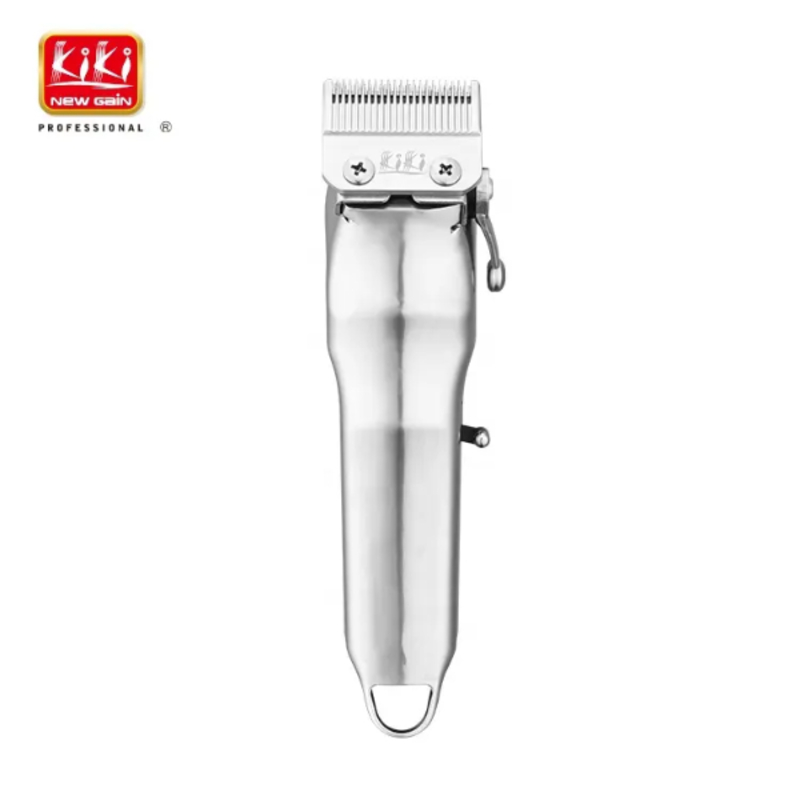 Tondeuse à Cheveux Rechargeable Tout en Métal Avec Guide Peigne Ensemble 6500 Moteur et Barbier KIKI NEWGAIN NG-112 – Image 5