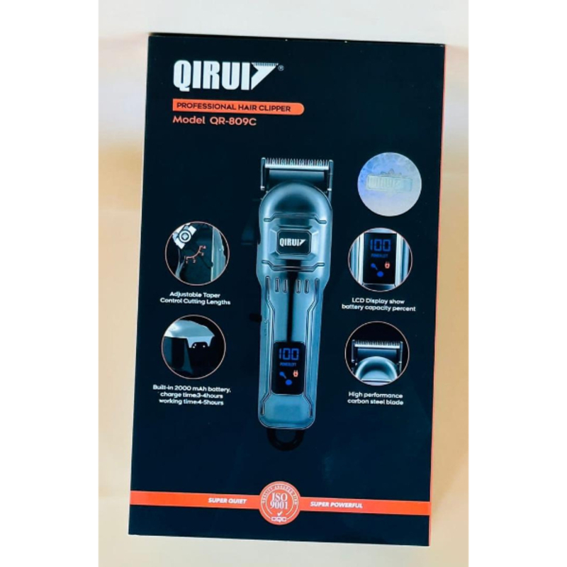 Tondeuse sans fil rechargeable QIRUIZ QR-809C