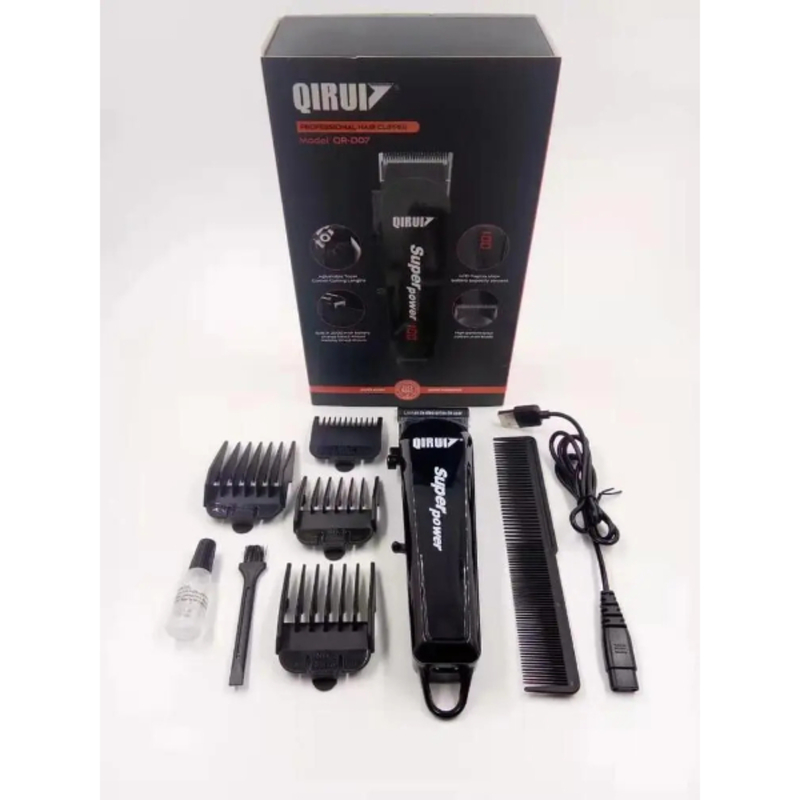 Tondeuse à Cheveux Avec Affichage De La Batterie QIRUIZ QR-D07B