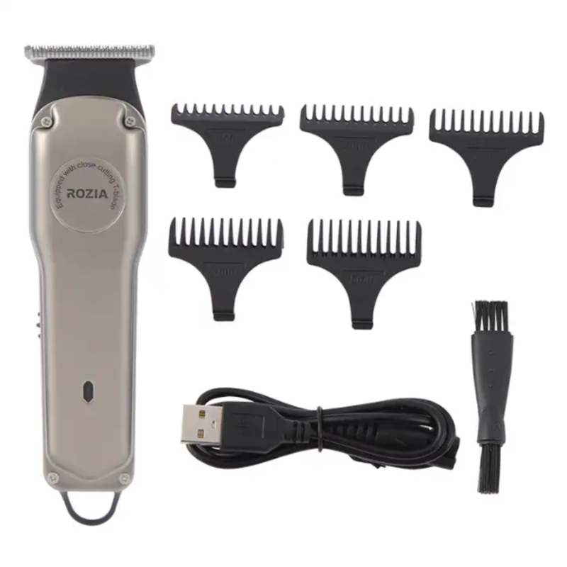 Tondeuses à huile professionnelles de haute qualité pour hommes, tondeuse électrique sans fil rechargeable ROZIA HQ278