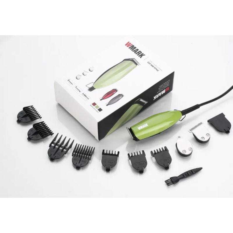 Tondeuse professionnelle électrique 3 en 1, Mini Machine pour couper la barbe, rasoir avec détail AC WMARK MULTI-FONCTION B75-HC007
