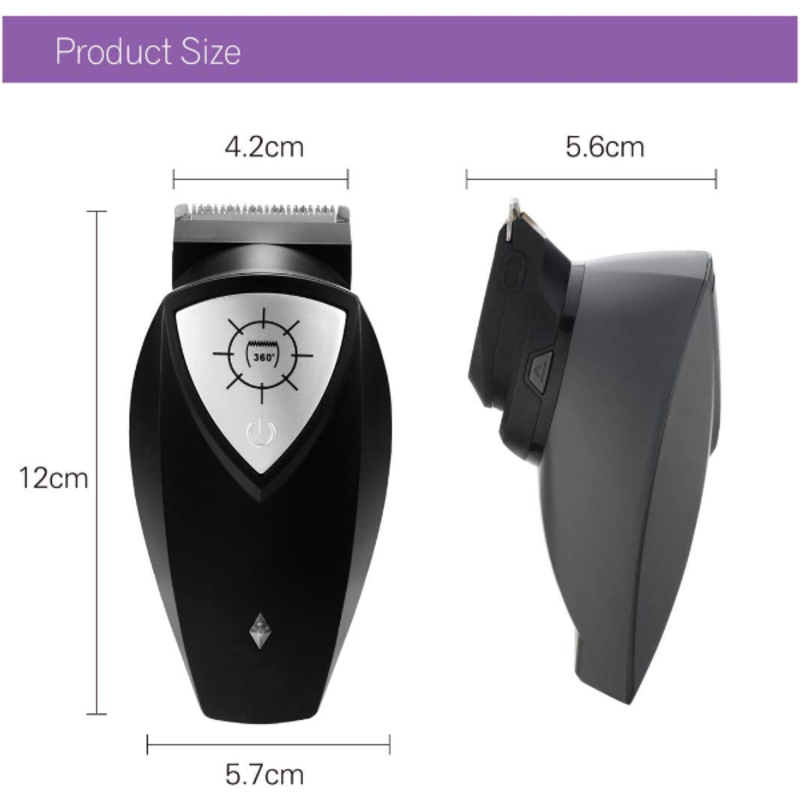 Tondeuse à cheveux sans fil, avec peigne de guidage, chargeur USB, KIT de coupe de cheveux, utilisation à la maison WMARK C09-HC010